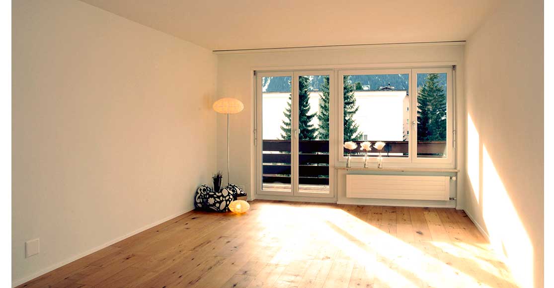 Foto: Wohn- und Essraum, Haus ImPark, Davos