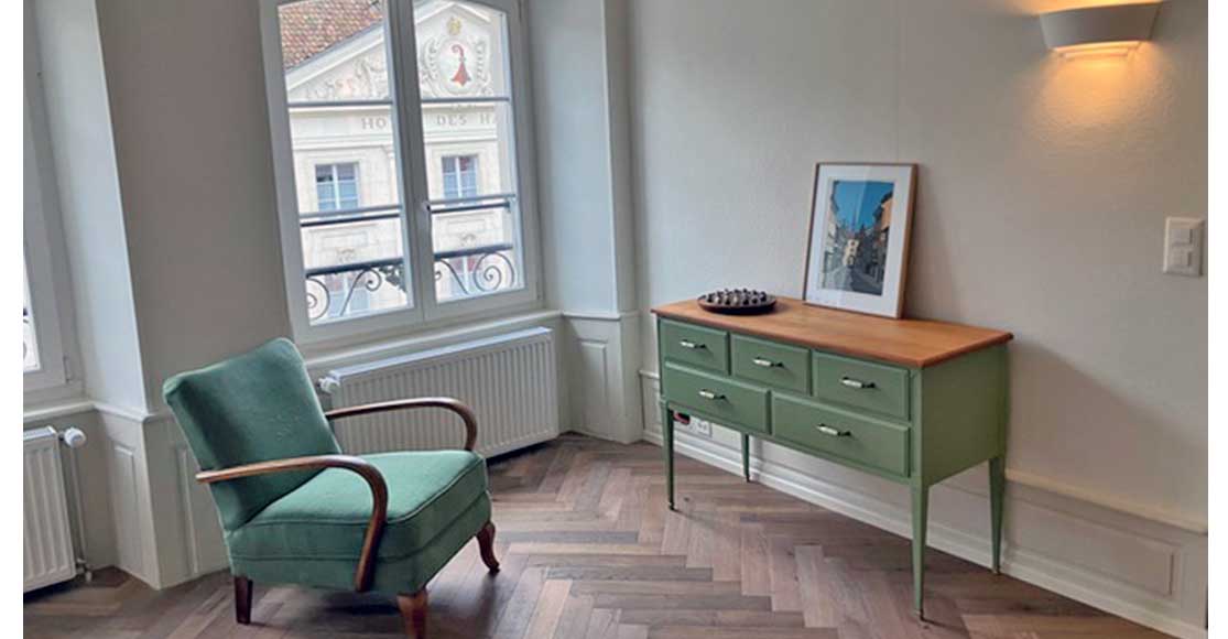 Foto: Kinderzimmer Altstadtwohnung Porrentruy